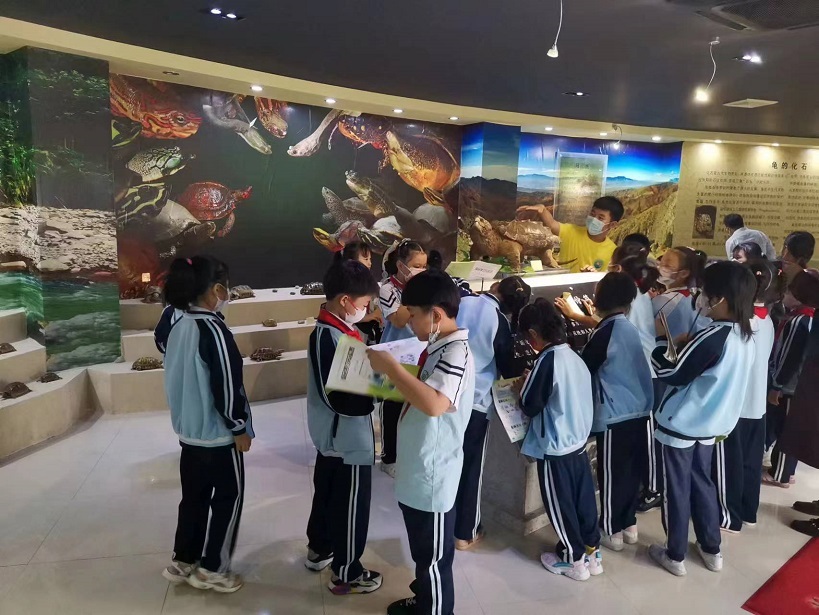 欧乐影院
组织学生参观海南生物多样性博物馆